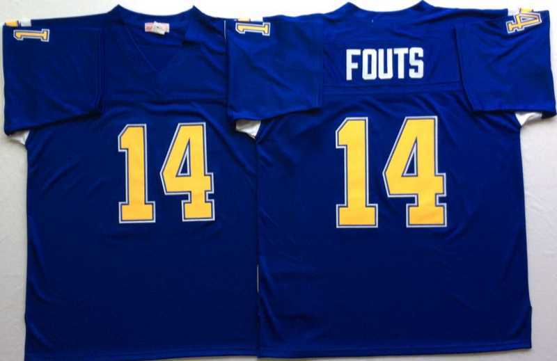 Chargers 14 Dan Fouts Blue M&N Throwback Jersey->nfl m&n throwback->NFL Jersey